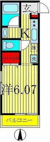 東京都葛飾区亀有２丁目 亀有駅 1K マンション 賃貸物件詳細