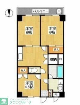 神奈川県横浜市栄区長沼町 戸塚駅 3DK マンション 賃貸物件詳細