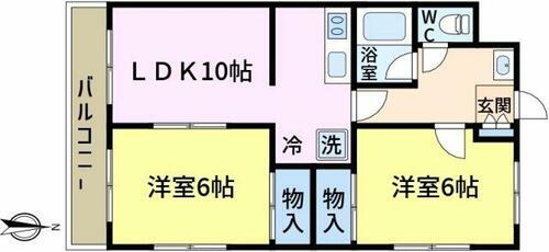 東京都葛飾区西新小岩５丁目 新小岩駅 2LDK マンション 賃貸物件詳細