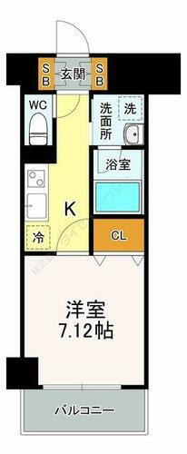 大阪府大阪市此花区西九条１丁目 西九条駅 1K マンション 賃貸物件詳細