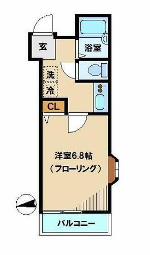 東京都中野区中央５丁目 新中野駅 1K マンション 賃貸物件詳細