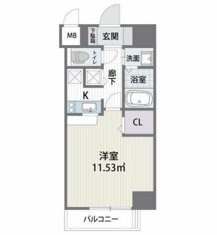 アルティザ博多駅南 9階 1K 賃貸物件詳細