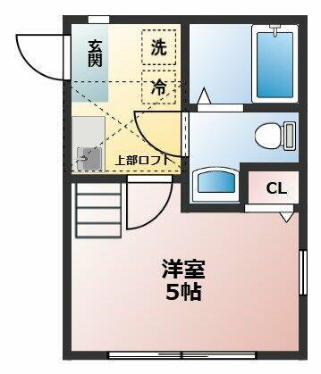 ＣＯＲＵＪＡ　コルージャ 2階 1K 賃貸物件詳細