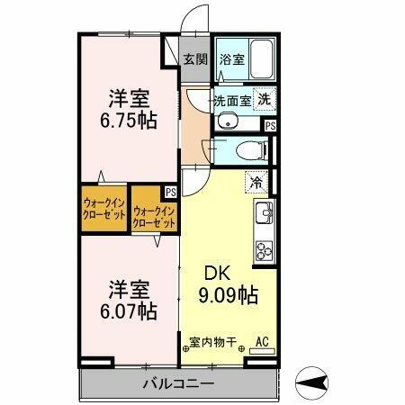 東京都足立区南花畑２丁目 六町駅 2DK アパート 賃貸物件詳細