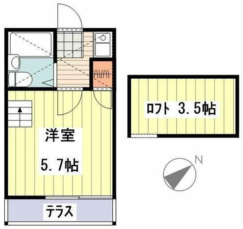 東京都杉並区久我山４丁目 久我山駅 1K アパート 賃貸物件詳細