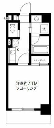 東京都江戸川区西葛西６丁目 西葛西駅 1K マンション 賃貸物件詳細