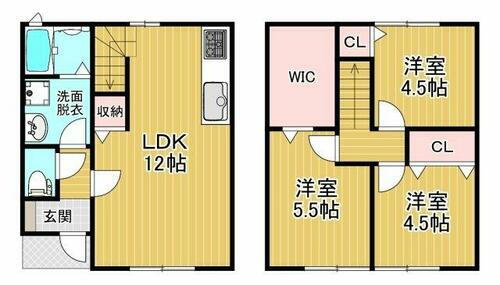 福岡県筑後市大字若菜 羽犬塚駅 3LDK アパート 賃貸物件詳細
