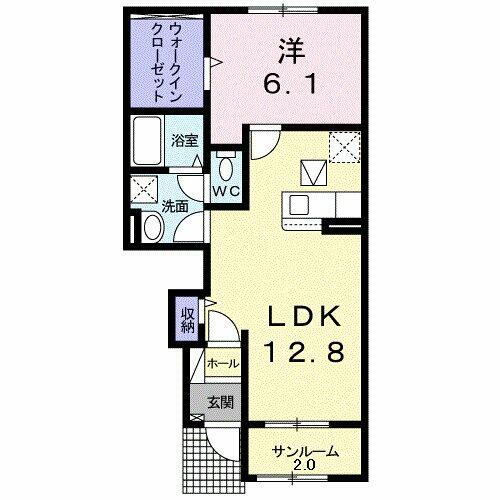 群馬県北群馬郡榛東村大字広馬場 群馬総社駅 1LDK アパート 賃貸物件詳細