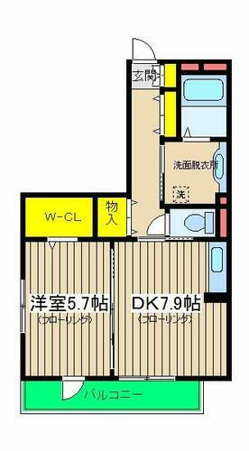 神奈川県横浜市戸塚区平戸町 東戸塚駅 1DK アパート 賃貸物件詳細