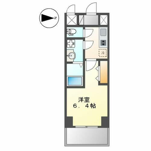 Ｓ－ＲＥＳＩＤＥＮＣＥ平安通 6階 1K 賃貸物件詳細