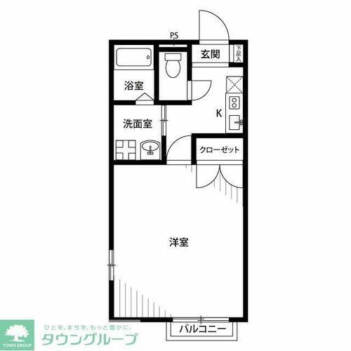 埼玉県春日部市大畑 武里駅 1K アパート 賃貸物件詳細