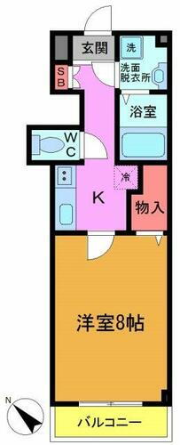 千葉県市川市鬼高２丁目 下総中山駅 1K マンション 賃貸物件詳細