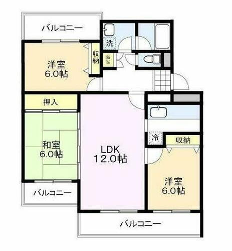 神奈川県横浜市青葉区あかね台２丁目 恩田駅 3LDK マンション 賃貸物件詳細