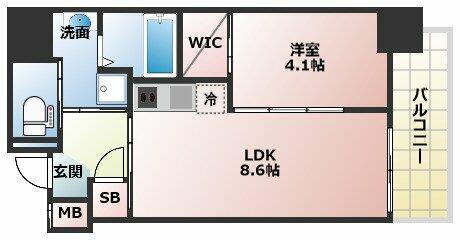 大阪府大阪市中央区上本町西４丁目 大阪上本町駅 1LDK マンション 賃貸物件詳細