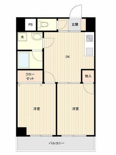 東京都練馬区練馬４丁目 練馬駅 2DK マンション 賃貸物件詳細