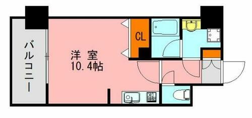 福岡県福岡市博多区住吉４丁目 渡辺通駅 1K マンション 賃貸物件詳細