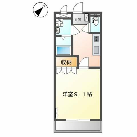 兵庫県加古川市尾上町長田 尾上の松駅 1K アパート 賃貸物件詳細
