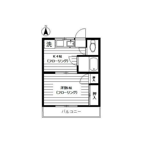 東京都八王子市元横山町３丁目 八王子駅 1K アパート 賃貸物件詳細