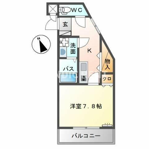 福岡県福岡市城南区片江３丁目 福大前駅 1K マンション 賃貸物件詳細