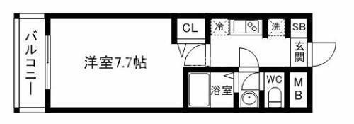 福岡県福岡市博多区春町３丁目 桜並木駅 1K マンション 賃貸物件詳細