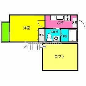 福岡県福岡市早良区室見４丁目 室見駅 1K アパート 賃貸物件詳細