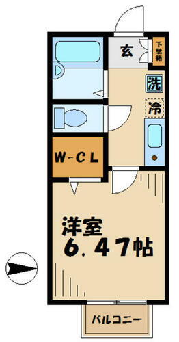 東京都八王子市大塚 大塚・帝京大学駅 1K アパート 賃貸物件詳細