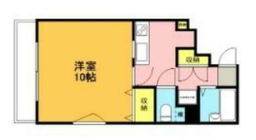 幸町ハイム 2階 1K 賃貸物件詳細