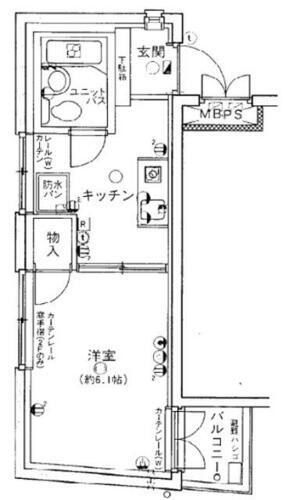 東京都足立区青井１丁目 青井駅 1K マンション 賃貸物件詳細