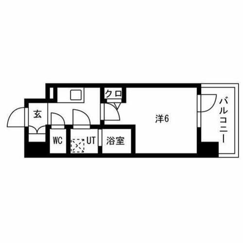 エスリードレジデンス大阪福島シティスクエア 2階 1K 賃貸物件詳細