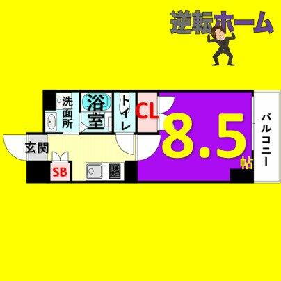 愛知県名古屋市千種区香流橋１丁目 小幡駅 1K マンション 賃貸物件詳細