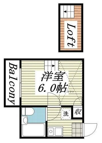 千葉県鎌ケ谷市鎌ケ谷１丁目 鎌ヶ谷大仏駅 1K アパート 賃貸物件詳細