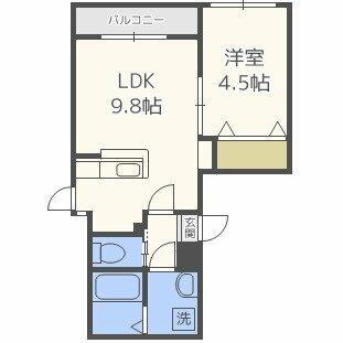 北海道札幌市西区山の手三条２丁目 琴似駅 1LDK マンション 賃貸物件詳細