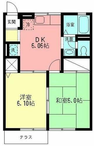 神奈川県横浜市港北区小机町 小机駅 2DK アパート 賃貸物件詳細