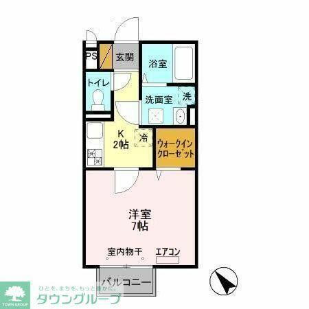 千葉県野田市山崎新町 梅郷駅 1K アパート 賃貸物件詳細
