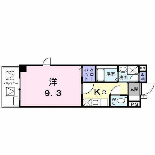 広島県福山市南手城町２丁目 東福山駅 1K マンション 賃貸物件詳細
