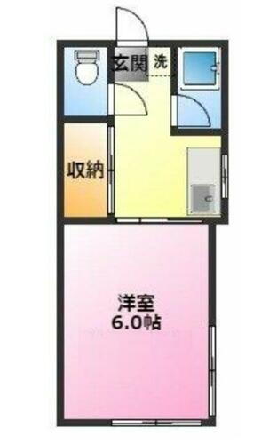 神奈川県横浜市港北区大豆戸町 菊名駅 1K アパート 賃貸物件詳細