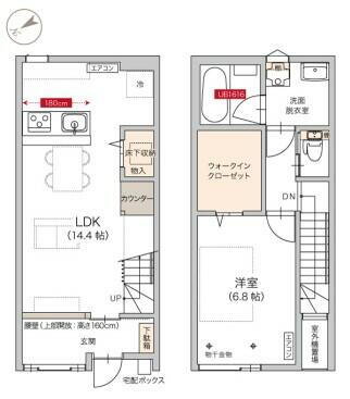 静岡県静岡市葵区上足洗１丁目 賃貸アパート