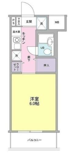 東京都品川区旗の台２丁目 旗の台駅 ワンルーム マンション 賃貸物件詳細