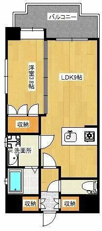 福岡県久留米市通東町 西鉄久留米駅 1LDK マンション 賃貸物件詳細