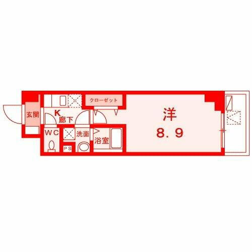 神奈川県横須賀市小川町 横須賀中央駅 1K マンション 賃貸物件詳細