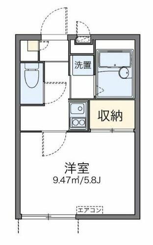 神奈川県横須賀市平作５丁目 衣笠駅 1K アパート 賃貸物件詳細
