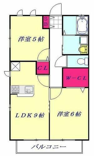埼玉県戸田市美女木７丁目 北戸田駅 2LDK アパート 賃貸物件詳細