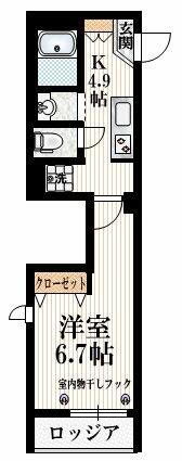 東京都中野区上高田３丁目 新井薬師前駅 1K マンション 賃貸物件詳細