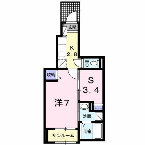 秋田県秋田市東通１丁目 秋田駅 1SK アパート 賃貸物件詳細