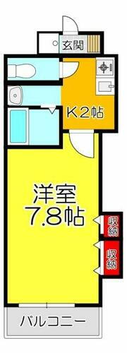 大阪府東大阪市足代新町 布施駅 1K マンション 賃貸物件詳細