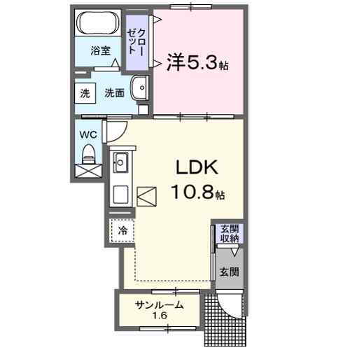 愛媛県松山市元町 三津駅 1LDK アパート 賃貸物件詳細