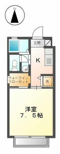 群馬県太田市飯田町 太田駅 1K アパート 賃貸物件詳細