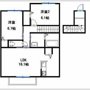 兵庫県神戸市垂水区名谷町 垂水駅 2LDK アパート 賃貸物件詳細