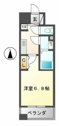 愛知県名古屋市中区千代田５丁目 鶴舞駅 1K マンション 賃貸物件詳細