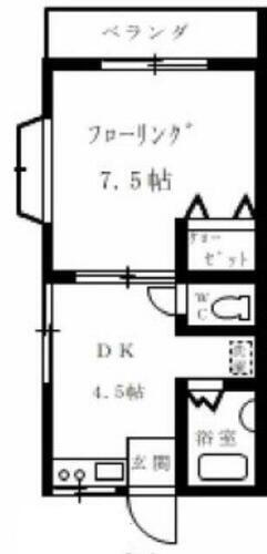東京都板橋区赤塚３丁目 成増駅 1DK アパート 賃貸物件詳細